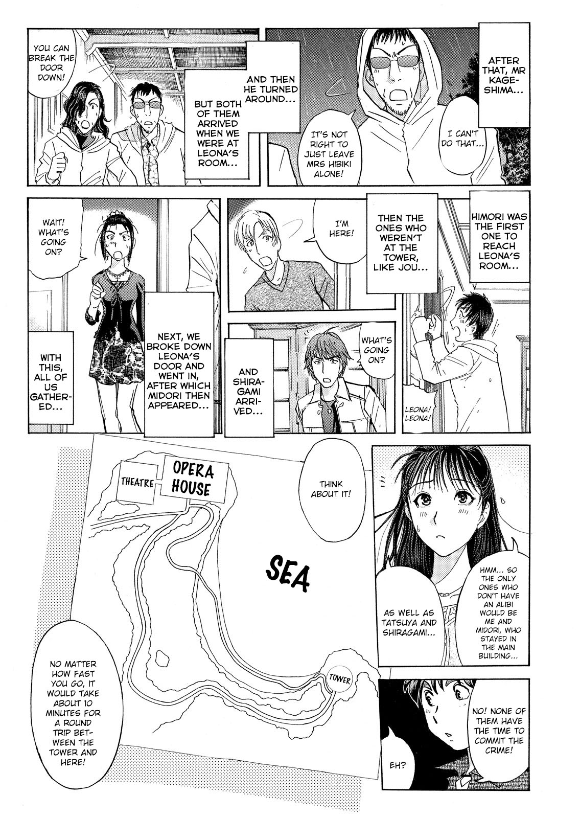 Kindaichi Shounen no Jikenbo: Vanpaia Densetsu Satsujin Jiken Chapter 12 page 18 - Chapter 12: Opera House: The Third Murder File 4