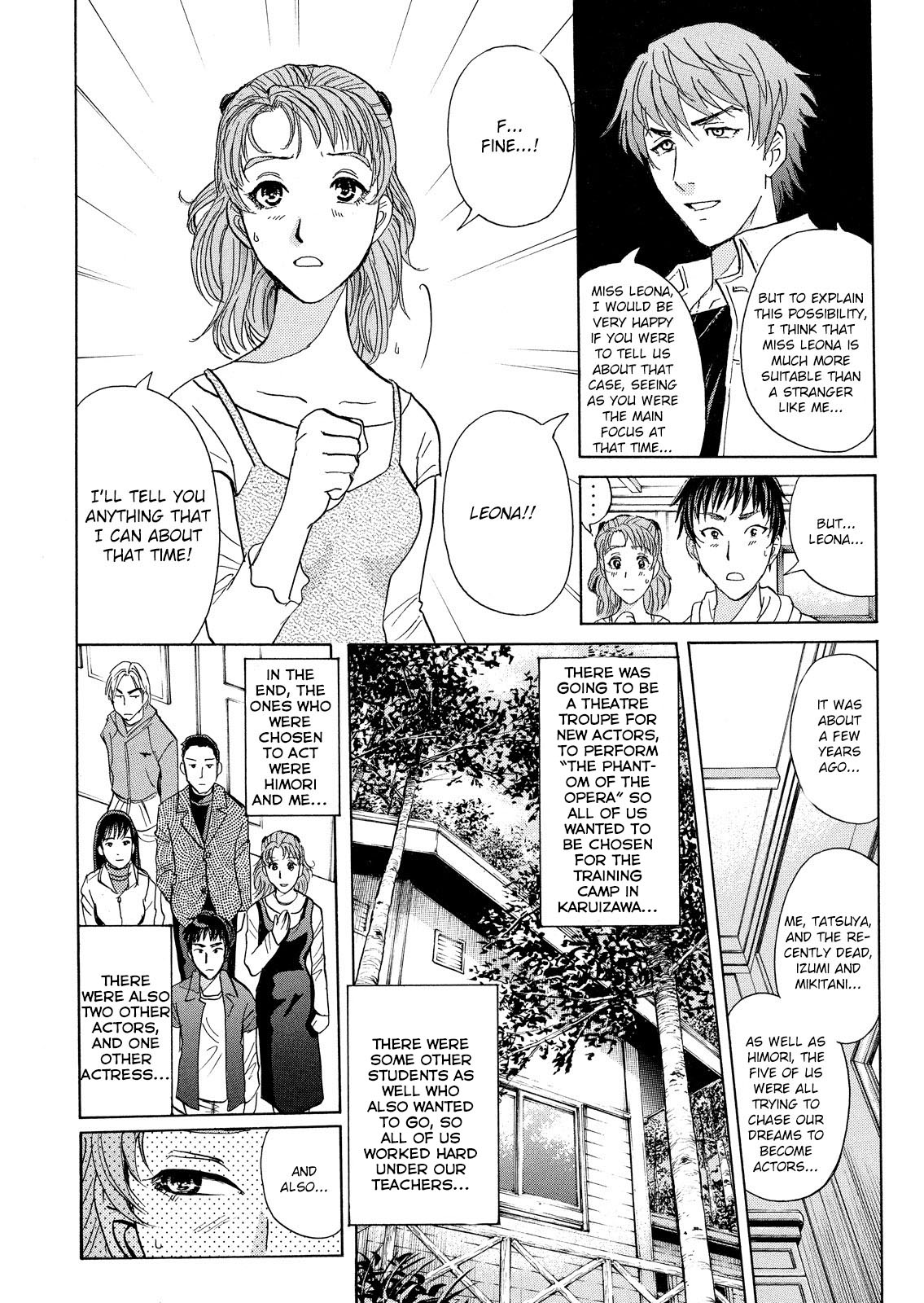 Kindaichi Shounen no Jikenbo: Vanpaia Densetsu Satsujin Jiken Chapter 13 page 11 - Chapter 13: Opera House: The Third Murder 5