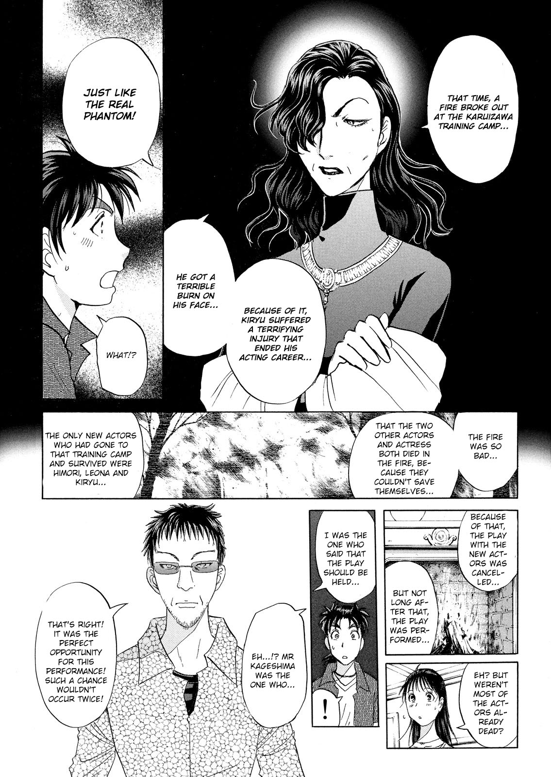 Kindaichi Shounen no Jikenbo: Vanpaia Densetsu Satsujin Jiken Chapter 13 page 13 - Chapter 13: Opera House: The Third Murder 5