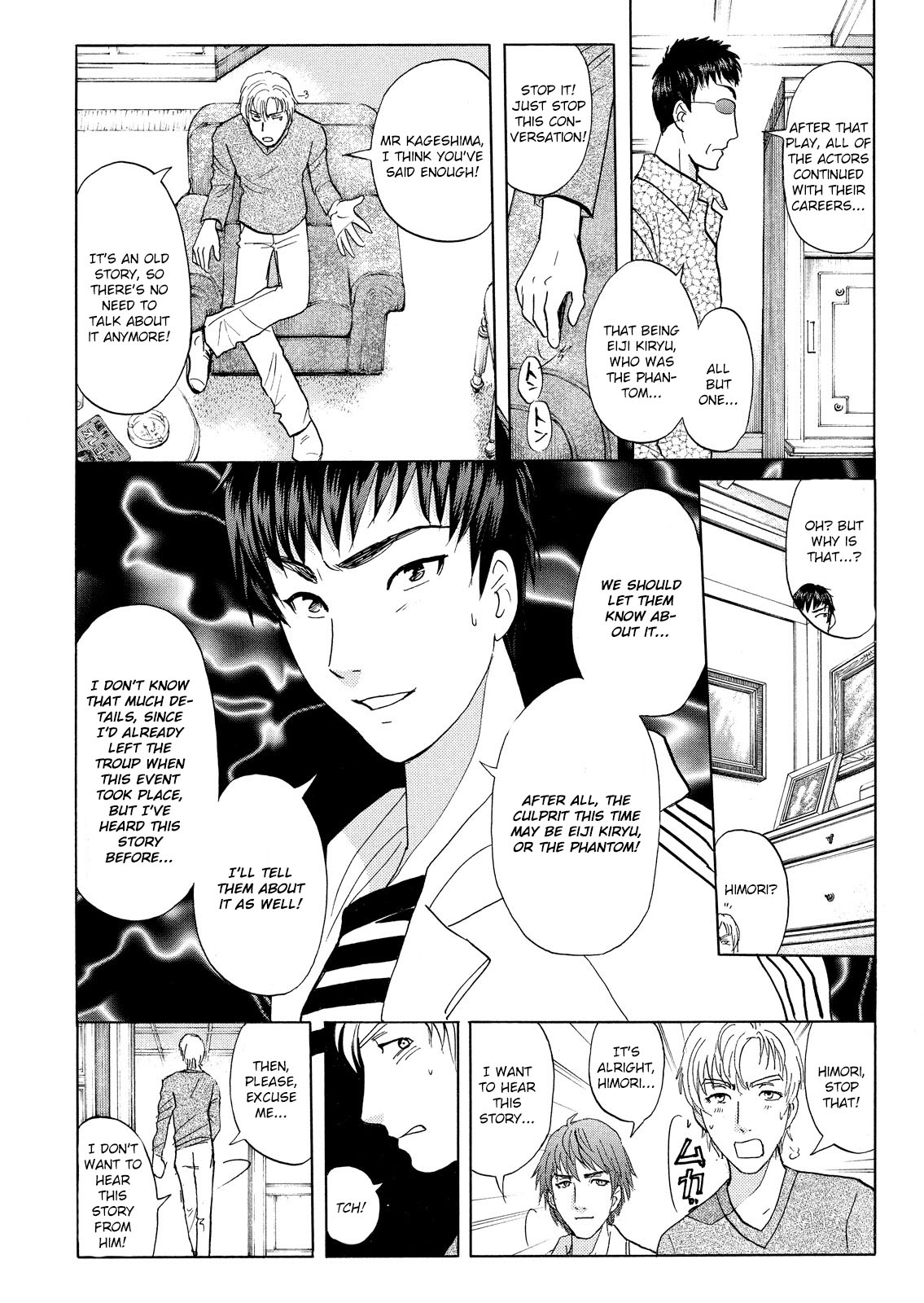 Kindaichi Shounen no Jikenbo: Vanpaia Densetsu Satsujin Jiken Chapter 13 page 15 - Chapter 13: Opera House: The Third Murder 5