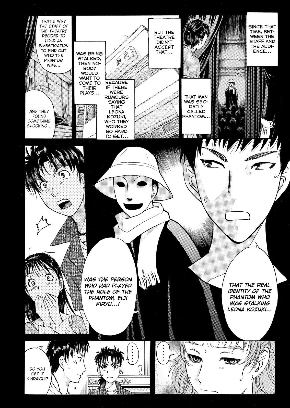 Kindaichi Shounen no Jikenbo: Vanpaia Densetsu Satsujin Jiken Chapter 13 page 17 - Chapter 13: Opera House: The Third Murder 5