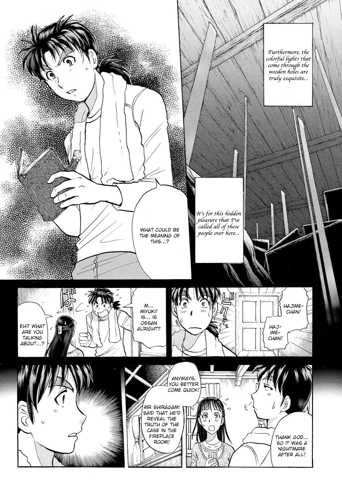 Kindaichi Shounen no Jikenbo: Vanpaia Densetsu Satsujin Jiken Chapter 14 page 14 - Chapter 14: Opera House: The Third Murder File 6