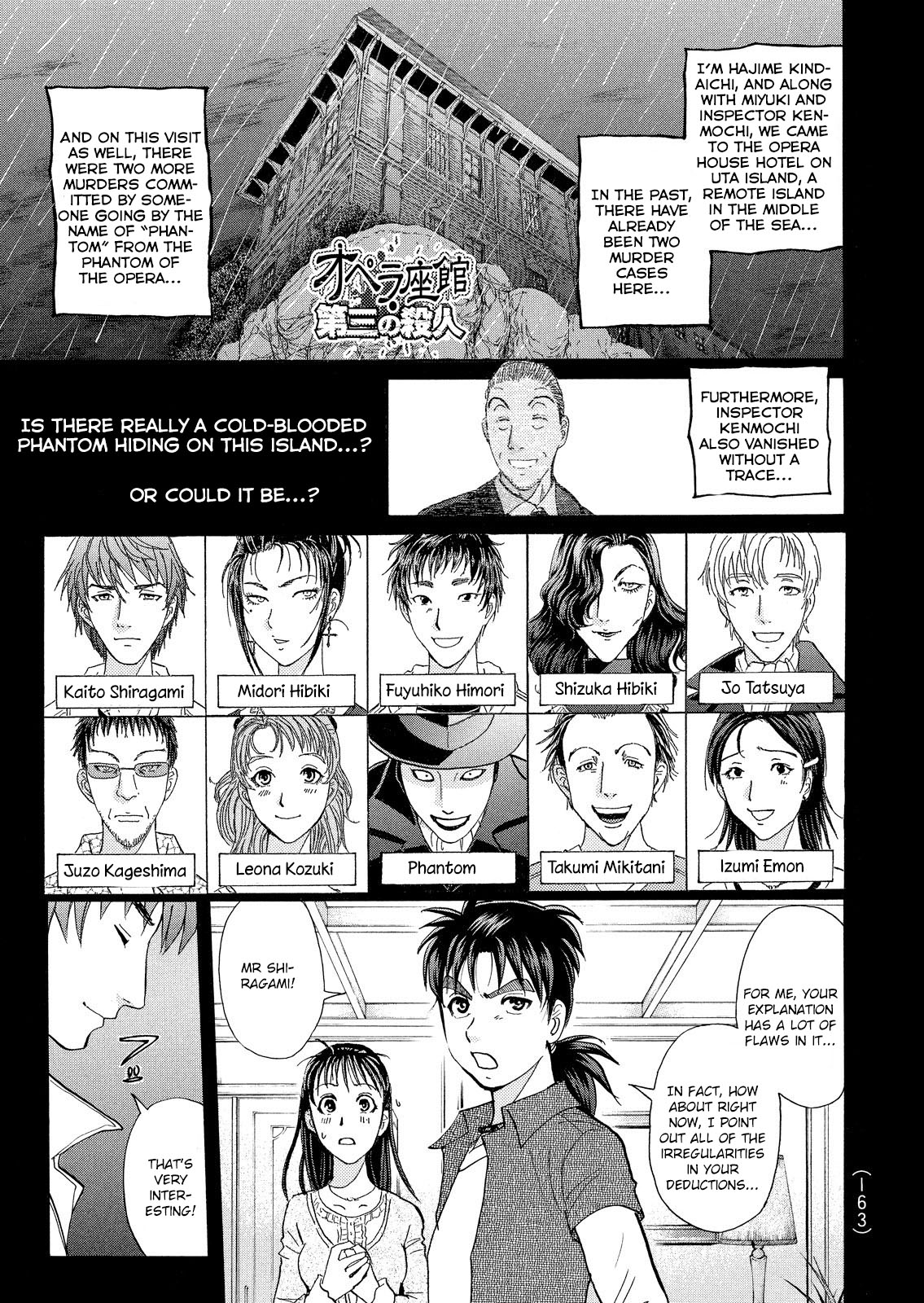Kindaichi Shounen no Jikenbo: Vanpaia Densetsu Satsujin Jiken Chapter 15 page 2 - Chapter 15: Opera House: The Third Murder 7