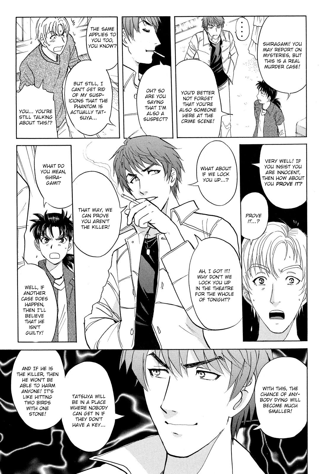 Kindaichi Shounen no Jikenbo: Vanpaia Densetsu Satsujin Jiken Chapter 15 page 6 - Chapter 15: Opera House: The Third Murder 7