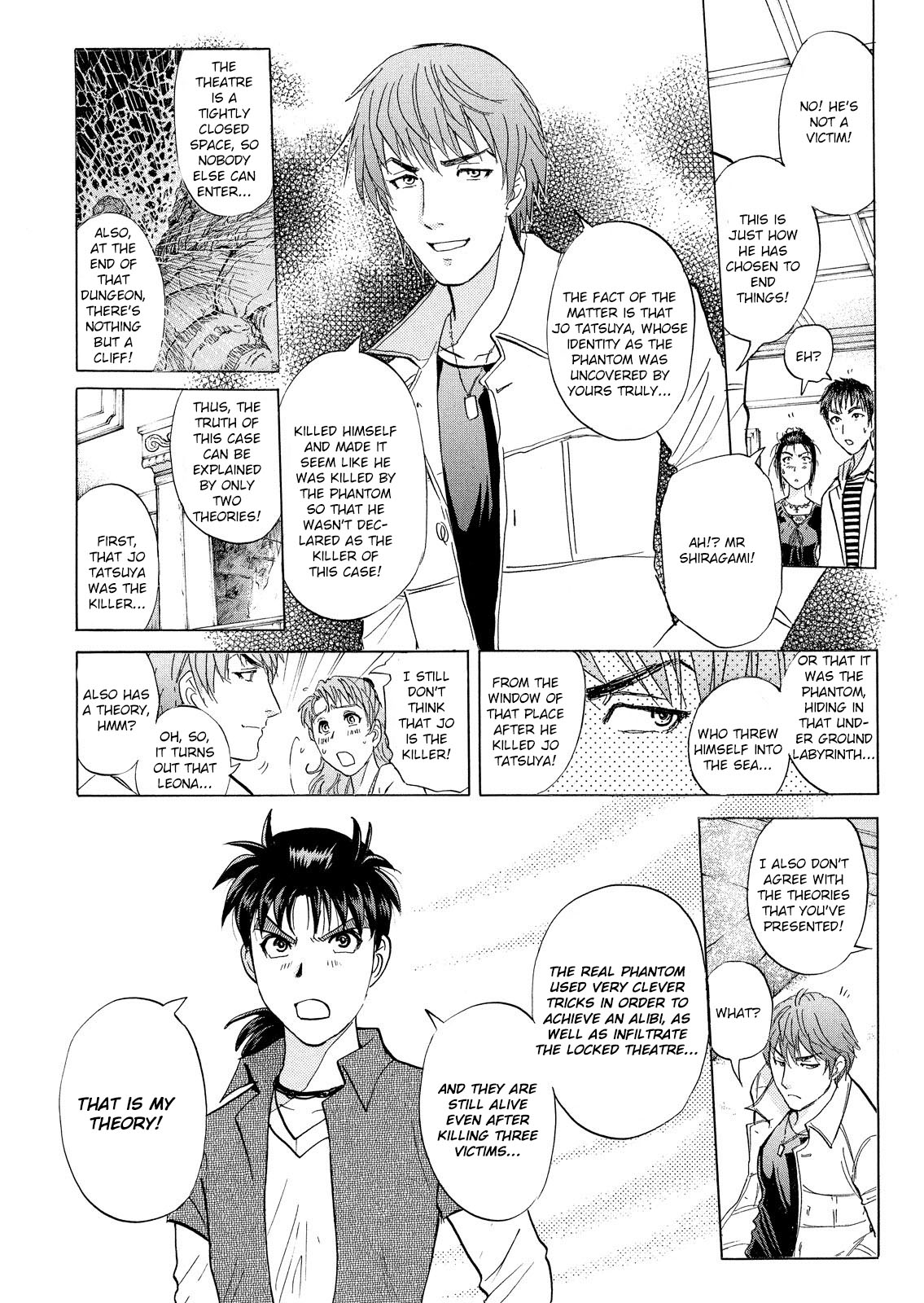 Kindaichi Shounen no Jikenbo: Vanpaia Densetsu Satsujin Jiken Chapter 16 page 17 - Chapter 16: Opera House: The Third Murder 8