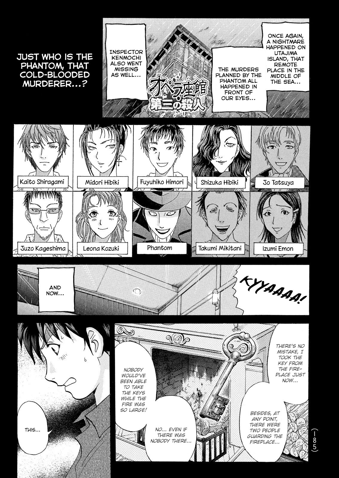 Kindaichi Shounen no Jikenbo: Vanpaia Densetsu Satsujin Jiken Chapter 16 page 2 - Chapter 16: Opera House: The Third Murder 8