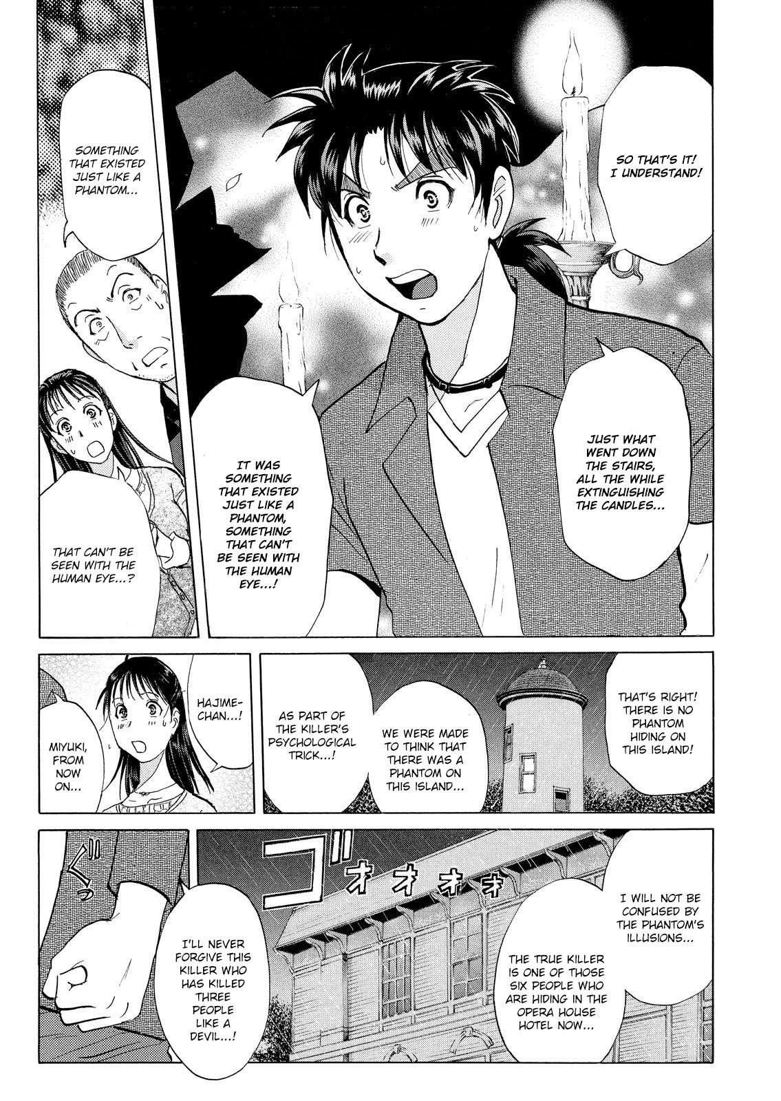 Kindaichi Shounen no Jikenbo: Vanpaia Densetsu Satsujin Jiken Chapter 16 page 22 - Chapter 16: Opera House: The Third Murder 8