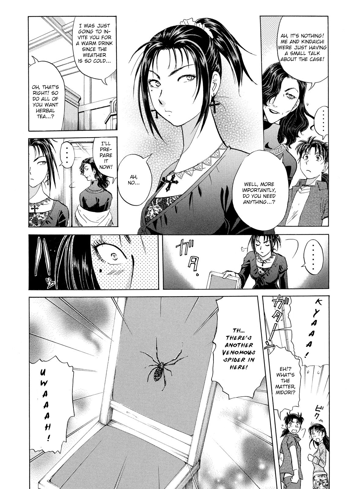 Kindaichi Shounen no Jikenbo: Vanpaia Densetsu Satsujin Jiken Chapter 17 page 13 - Chapter 17: Opera House: The Third Murder 9