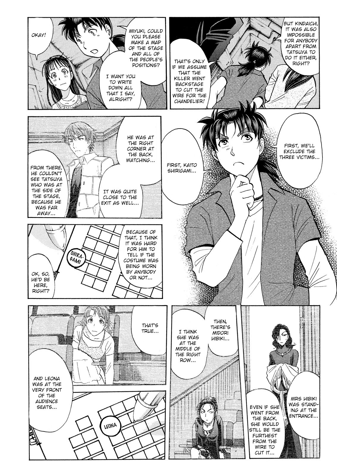 Kindaichi Shounen no Jikenbo: Vanpaia Densetsu Satsujin Jiken Chapter 17 page 5 - Chapter 17: Opera House: The Third Murder 9