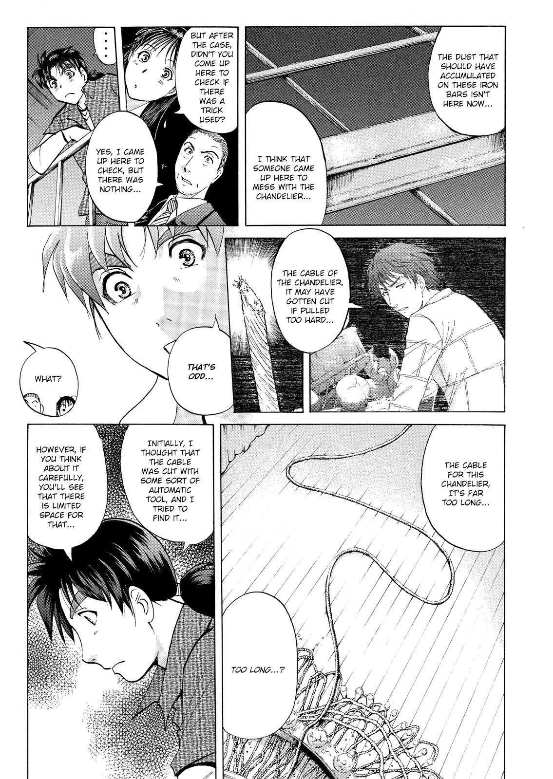 Kindaichi Shounen no Jikenbo: Vanpaia Densetsu Satsujin Jiken Chapter 17 page 8 - Chapter 17: Opera House: The Third Murder 9