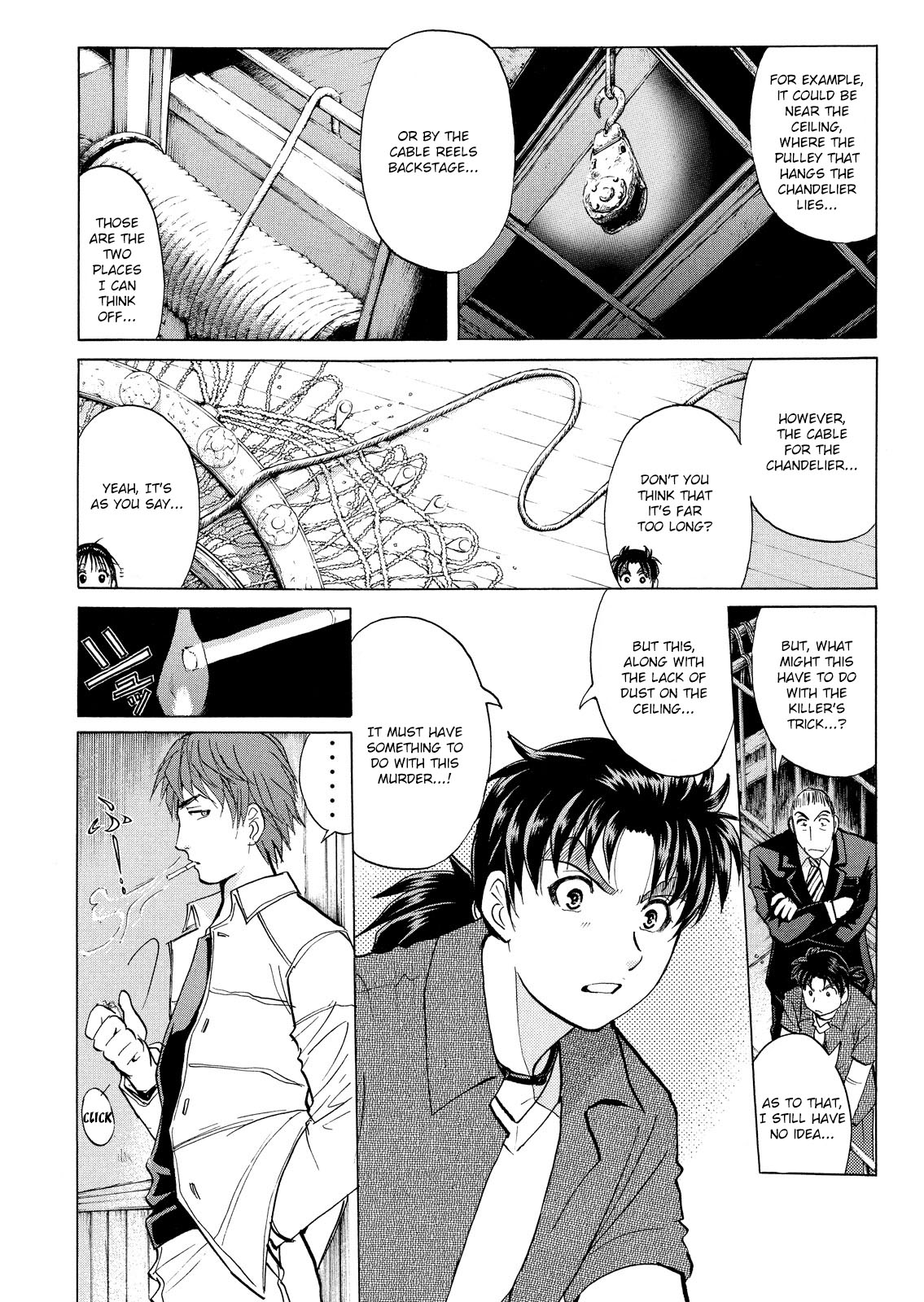 Kindaichi Shounen no Jikenbo: Vanpaia Densetsu Satsujin Jiken Chapter 17 page 9 - Chapter 17: Opera House: The Third Murder 9