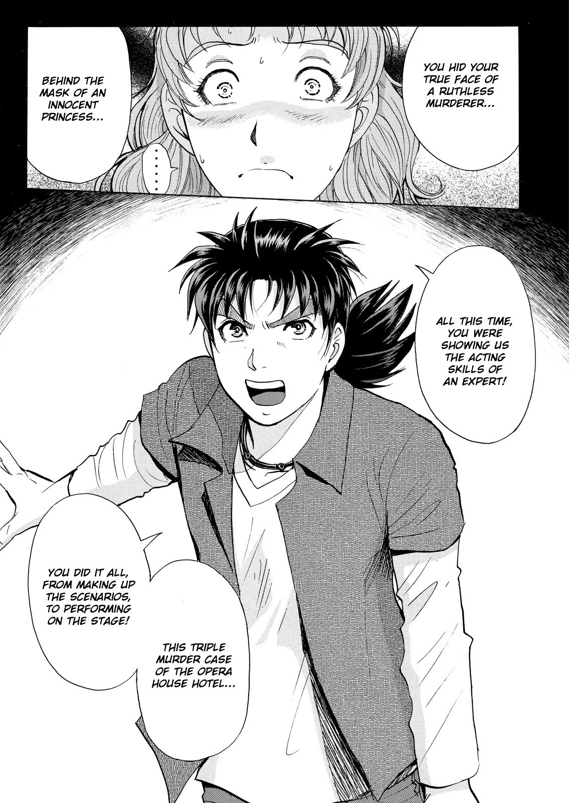 Kindaichi Shounen no Jikenbo: Vanpaia Densetsu Satsujin Jiken Chapter 19 page 10 - Chapter 19: Opera House: The Third Murder 11
