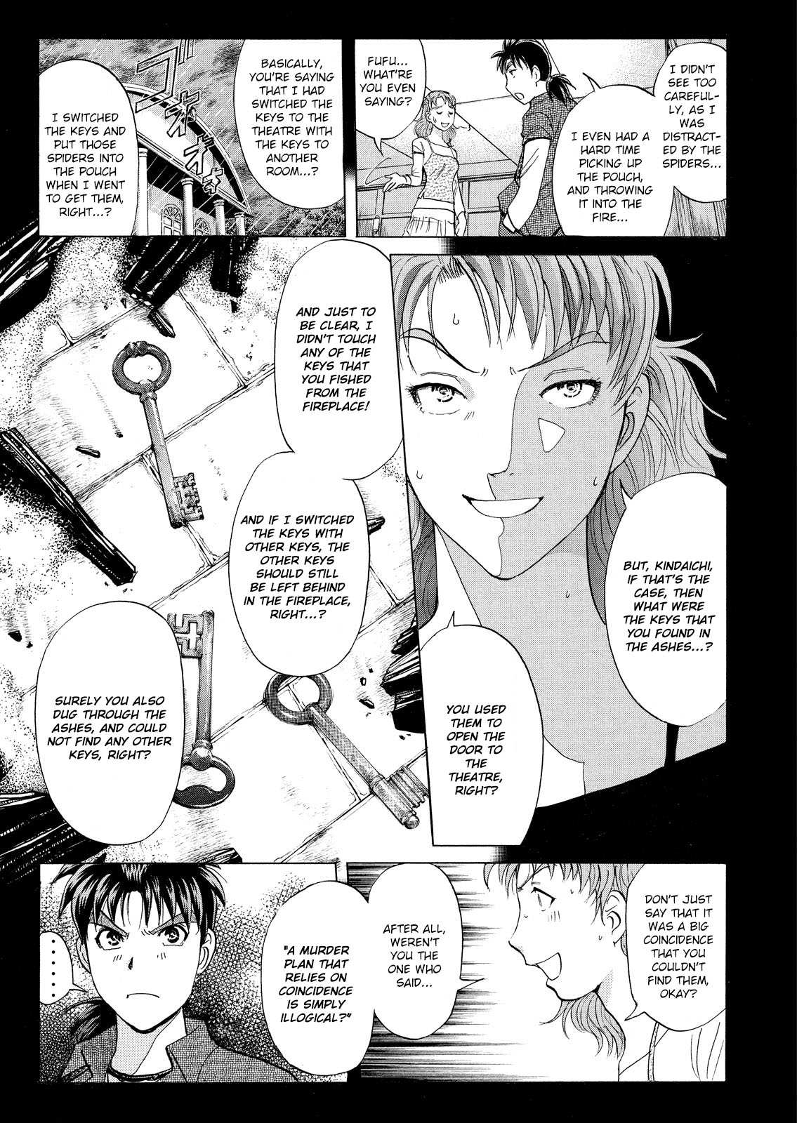 Kindaichi Shounen no Jikenbo: Vanpaia Densetsu Satsujin Jiken Chapter 20 page 14 - Chapter 20: Opera House: The Third Murder 12