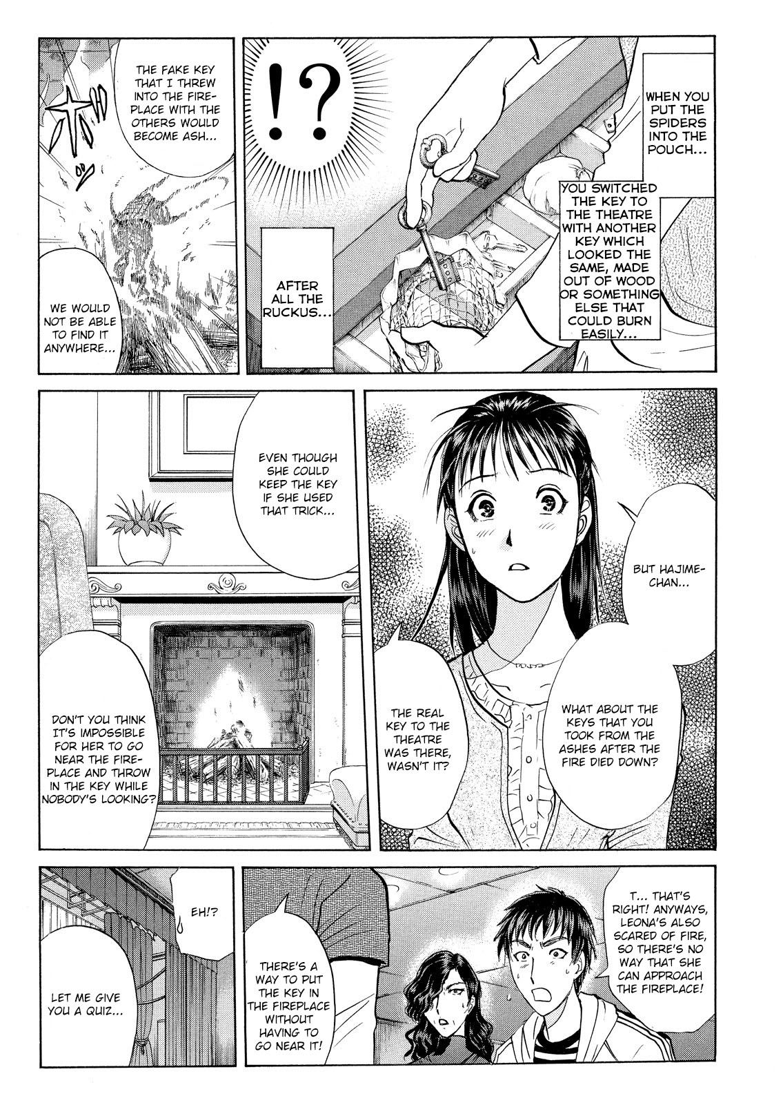Kindaichi Shounen no Jikenbo: Vanpaia Densetsu Satsujin Jiken Chapter 20 page 18 - Chapter 20: Opera House: The Third Murder 12