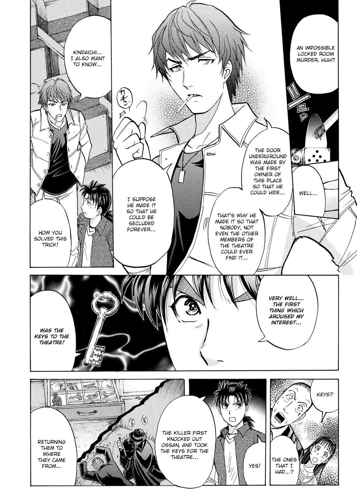 Kindaichi Shounen no Jikenbo: Vanpaia Densetsu Satsujin Jiken Chapter 20 page 5 - Chapter 20: Opera House: The Third Murder 12