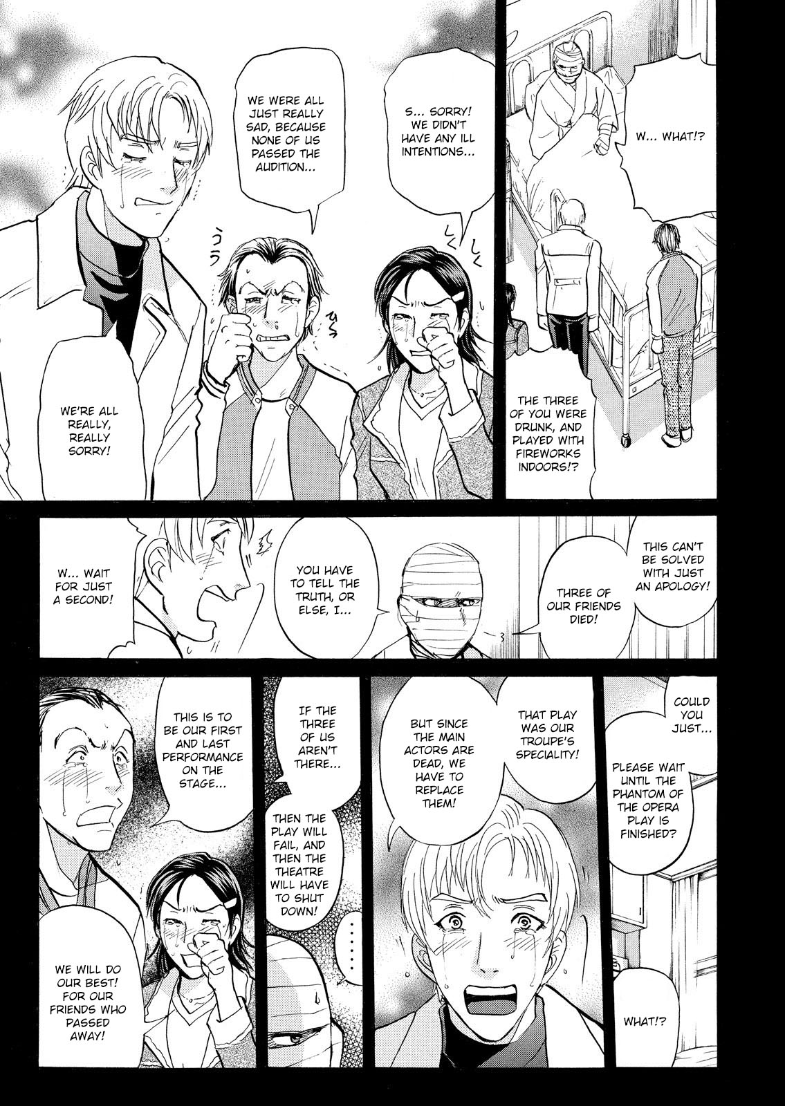 Kindaichi Shounen no Jikenbo: Vanpaia Densetsu Satsujin Jiken Chapter 22 page 16 - Chapter 22: Opera House: The Third Murder 14