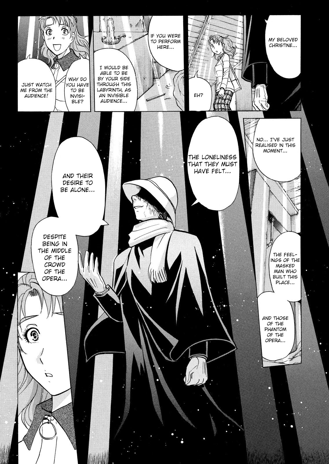 Kindaichi Shounen no Jikenbo: Vanpaia Densetsu Satsujin Jiken Chapter 22 page 6 - Chapter 22: Opera House: The Third Murder 14