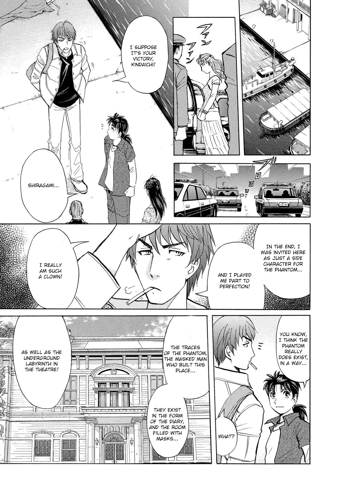 Kindaichi Shounen no Jikenbo: Vanpaia Densetsu Satsujin Jiken Chapter 23 page 20 - Chapter 23: Opera House: The Third Murder 15