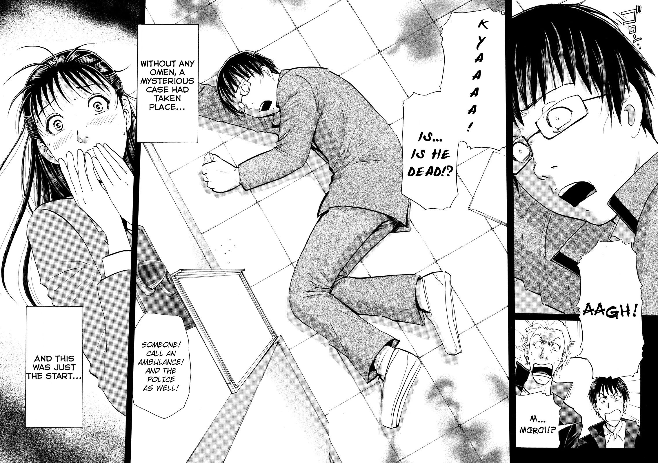 Kindaichi Shounen no Jikenbo: Vanpaia Densetsu Satsujin Jiken Chapter 24 page 15 - Chapter 24: Jail Gate Cram School Murder Case 1