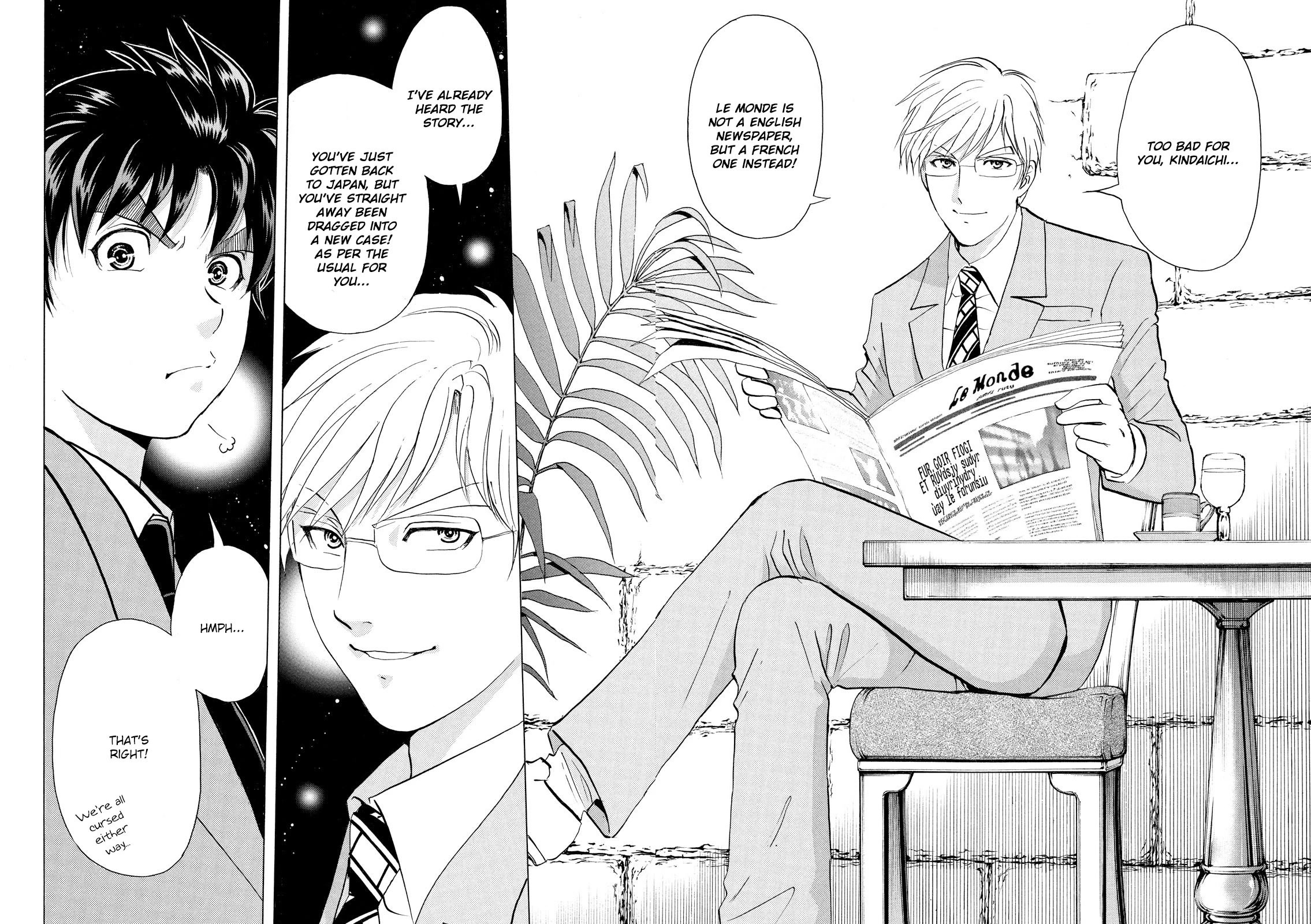 Kindaichi Shounen no Jikenbo: Vanpaia Densetsu Satsujin Jiken Chapter 24 page 37 - Chapter 24: Jail Gate Cram School Murder Case 1