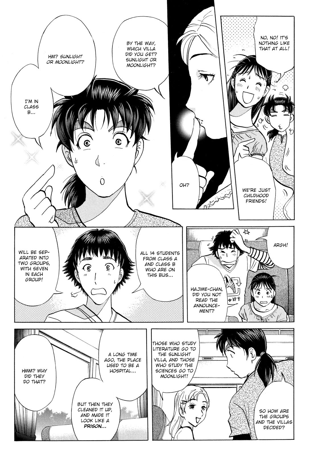 Kindaichi Shounen no Jikenbo: Vanpaia Densetsu Satsujin Jiken Chapter 25 page 6 - Chapter 25: Jail Gate Cram School Murder Case 2