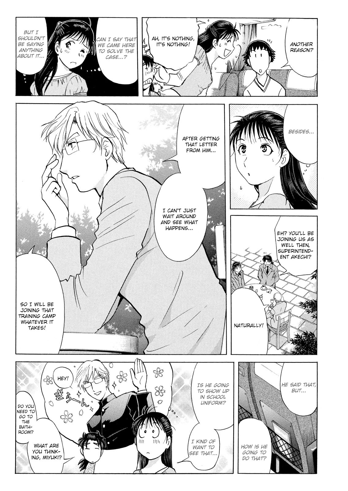Kindaichi Shounen no Jikenbo: Vanpaia Densetsu Satsujin Jiken Chapter 25 page 8 - Chapter 25: Jail Gate Cram School Murder Case 2