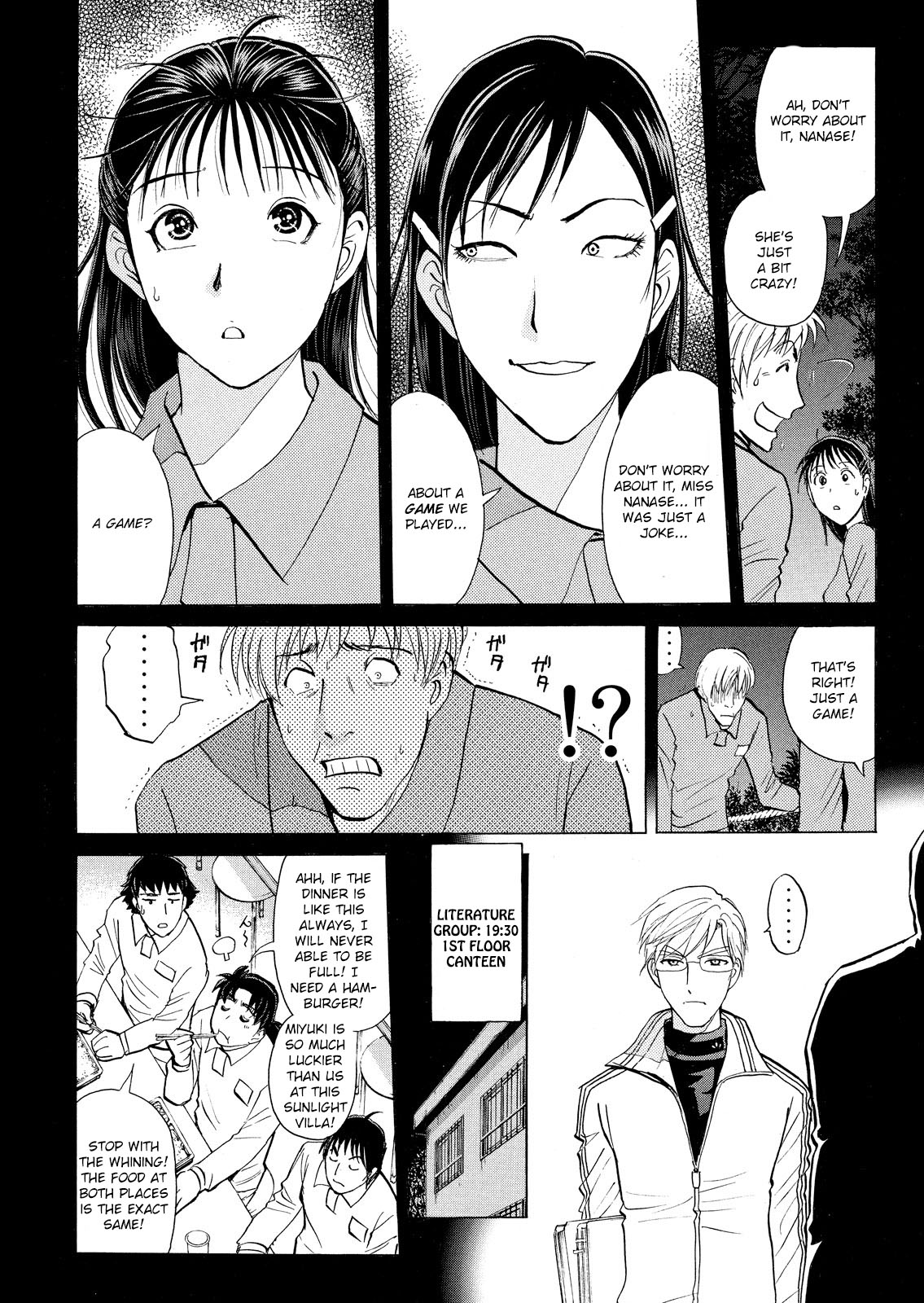 Kindaichi Shounen no Jikenbo: Vanpaia Densetsu Satsujin Jiken Chapter 26 page 15 - Chapter 26: Jail Gate Cram School Murder Case 3