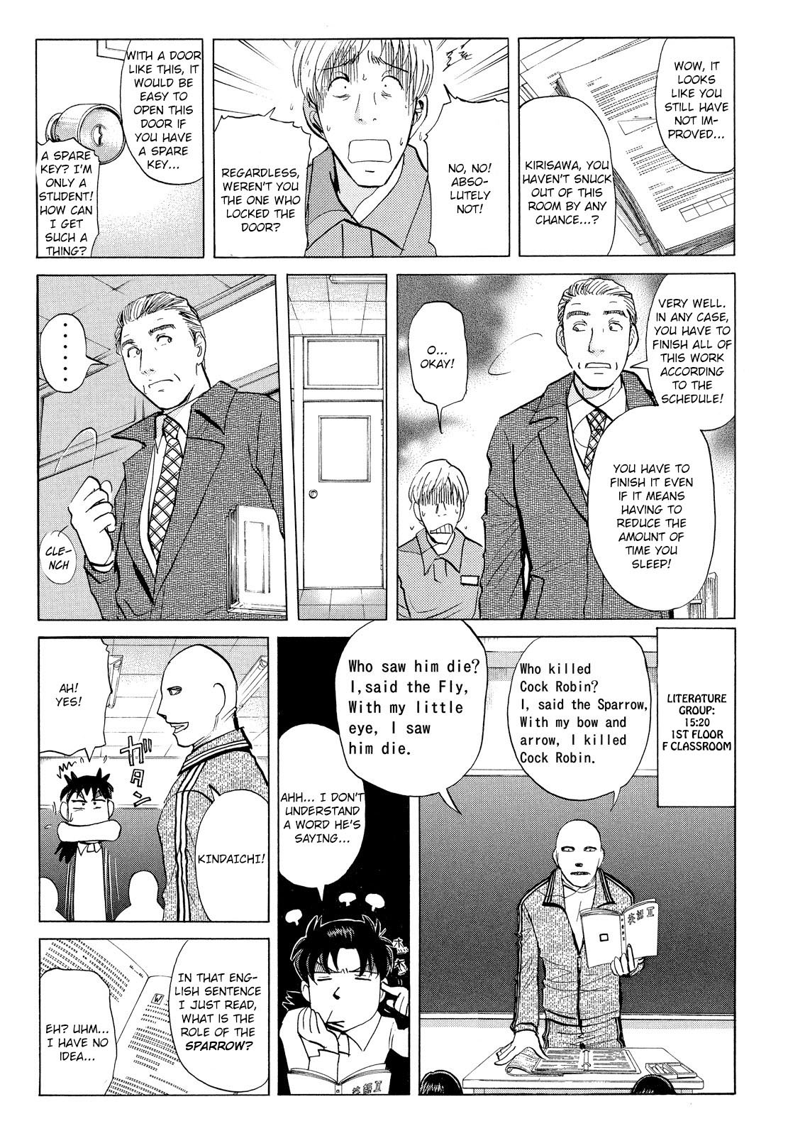 Kindaichi Shounen no Jikenbo: Vanpaia Densetsu Satsujin Jiken Chapter 27 page 20 - Chapter 27: Jail Gate Cram School Murder Case 4
