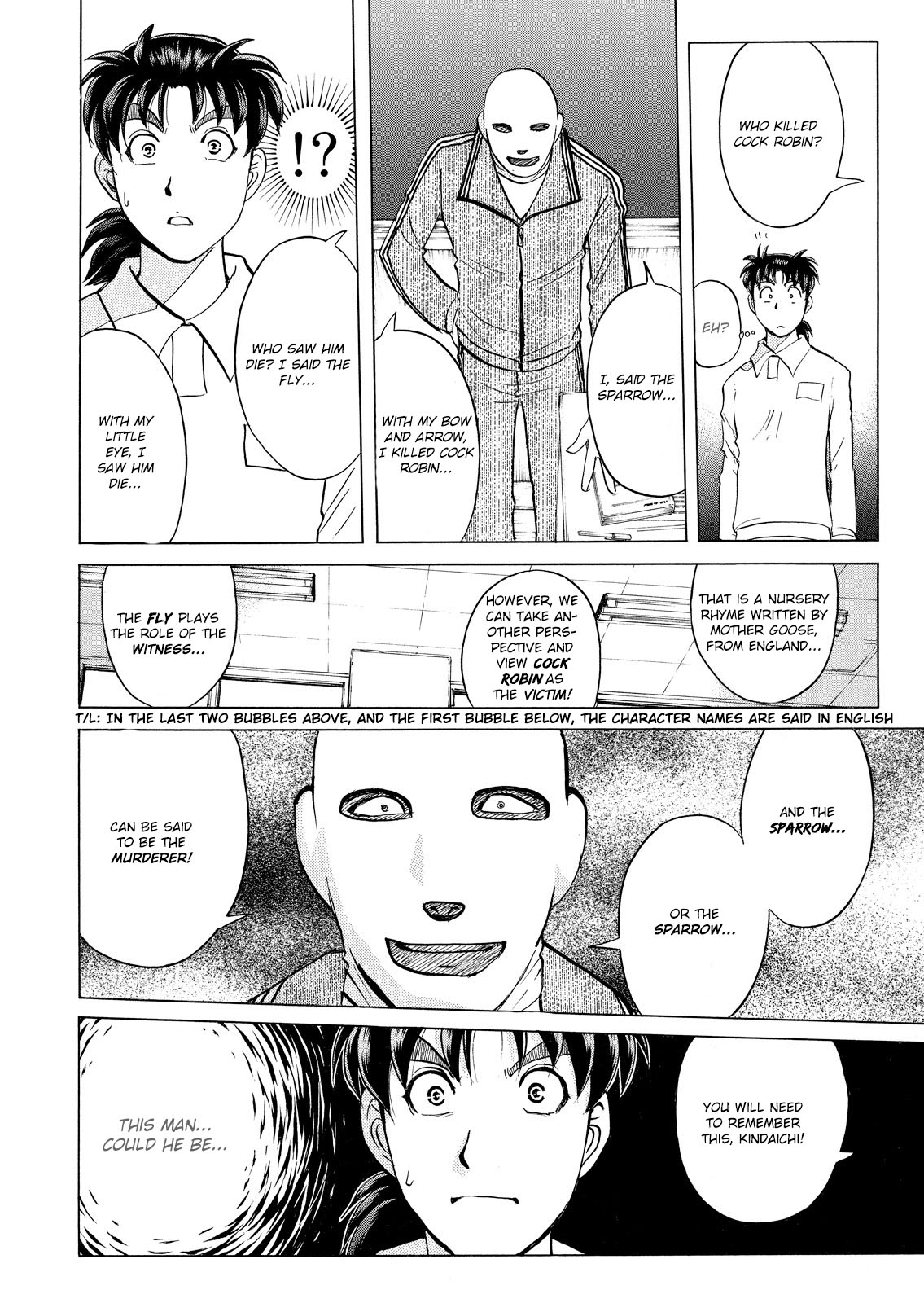 Kindaichi Shounen no Jikenbo: Vanpaia Densetsu Satsujin Jiken Chapter 27 page 21 - Chapter 27: Jail Gate Cram School Murder Case 4
