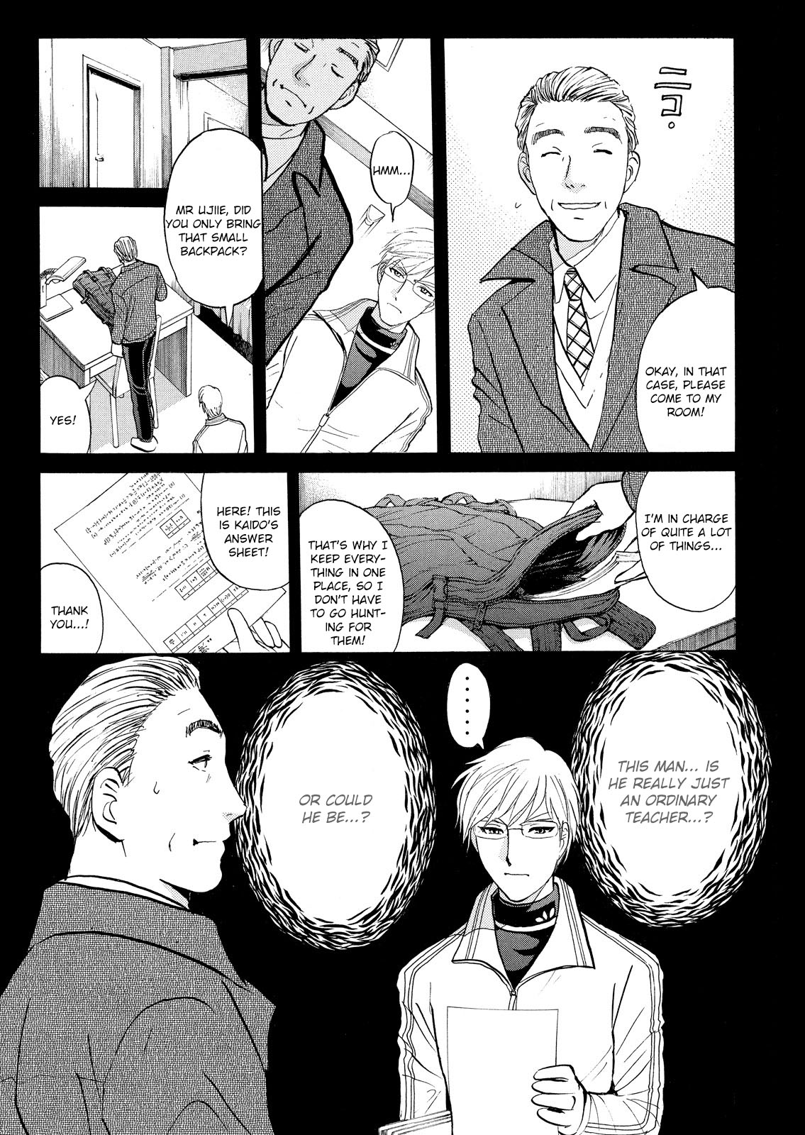 Kindaichi Shounen no Jikenbo: Vanpaia Densetsu Satsujin Jiken Chapter 28 page 18 - Chapter 28: Jail Gate Cram School Murder Case 5