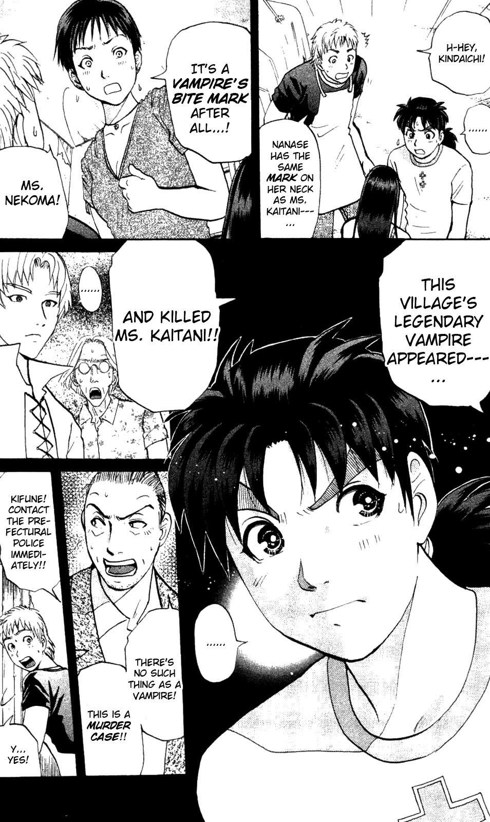 Kindaichi Shounen no Jikenbo: Vanpaia Densetsu Satsujin Jiken Chapter 3 page 3 - Chapter 3: Legendary Vampire Murders [3]