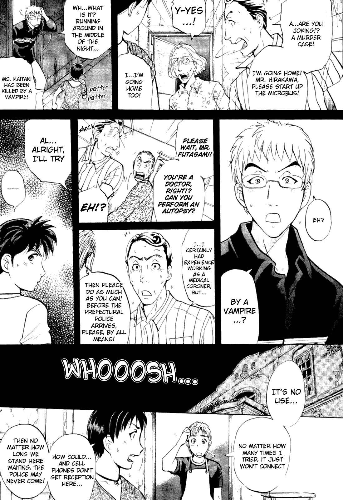 Kindaichi Shounen no Jikenbo: Vanpaia Densetsu Satsujin Jiken Chapter 3 page 4 - Chapter 3: Legendary Vampire Murders [3]