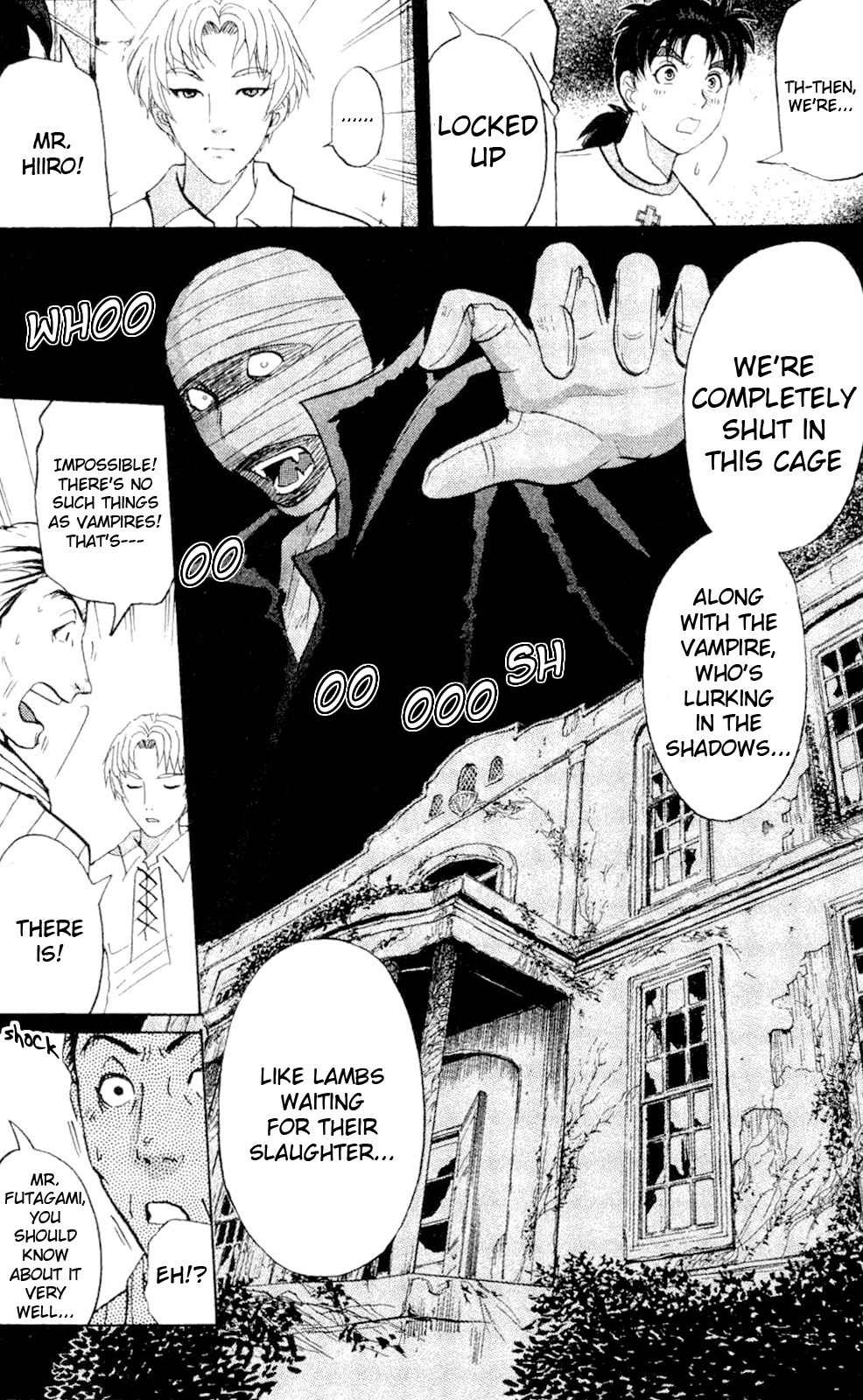 Kindaichi Shounen no Jikenbo: Vanpaia Densetsu Satsujin Jiken Chapter 3 page 7 - Chapter 3: Legendary Vampire Murders [3]