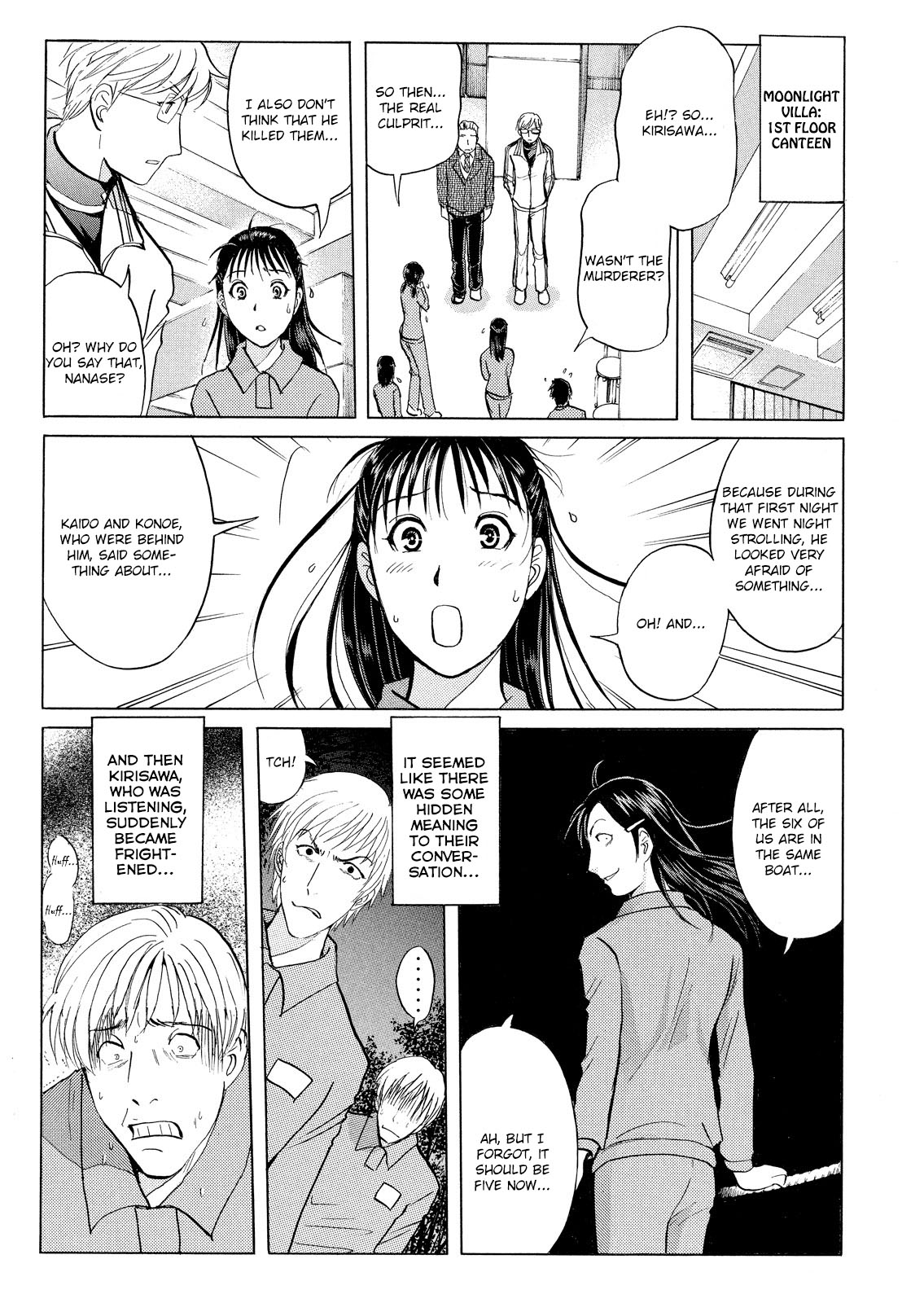 Kindaichi Shounen no Jikenbo: Vanpaia Densetsu Satsujin Jiken Chapter 32 page 12 - Chapter 32: Jail Gate Cram School Murder Case 9