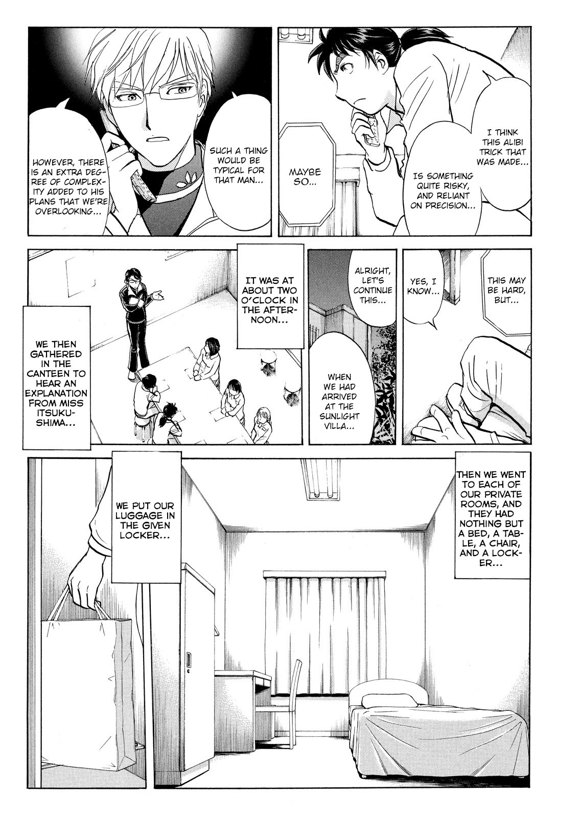 Kindaichi Shounen no Jikenbo: Vanpaia Densetsu Satsujin Jiken Chapter 33 page 12 - Chapter 33: Jail Gate Cram School Murder Case 10