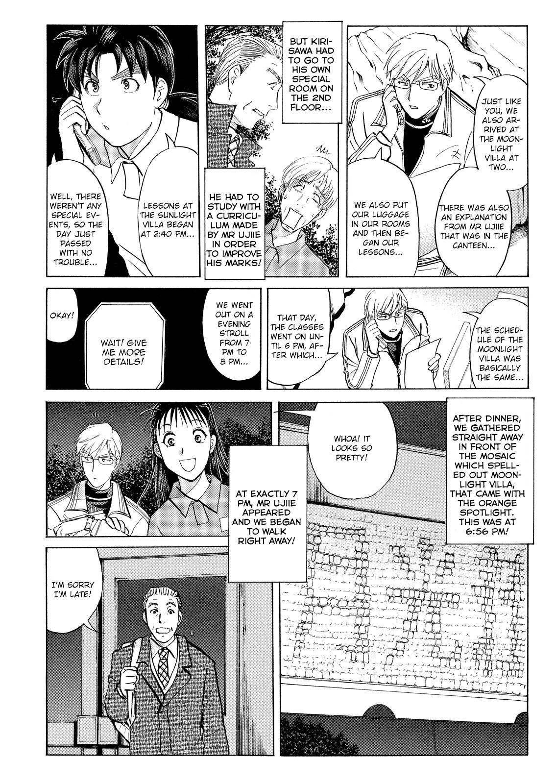 Kindaichi Shounen no Jikenbo: Vanpaia Densetsu Satsujin Jiken Chapter 33 page 13 - Chapter 33: Jail Gate Cram School Murder Case 10