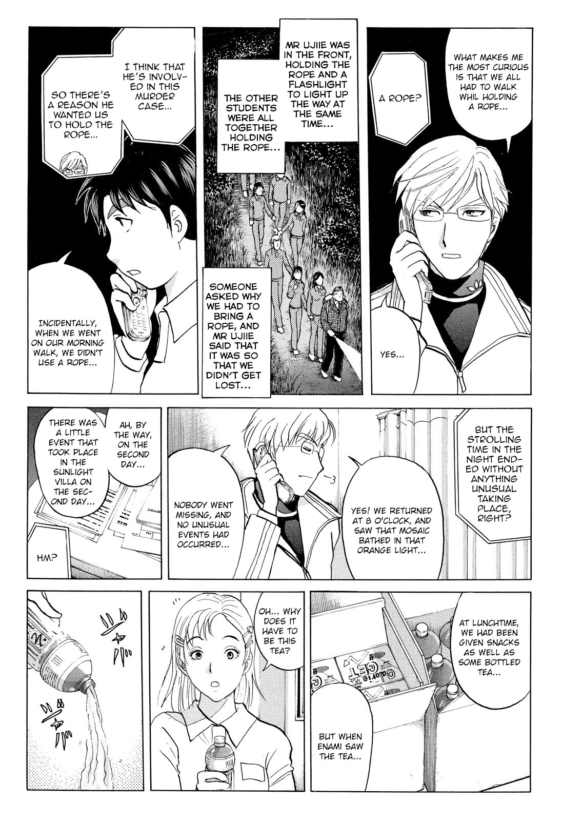 Kindaichi Shounen no Jikenbo: Vanpaia Densetsu Satsujin Jiken Chapter 33 page 14 - Chapter 33: Jail Gate Cram School Murder Case 10
