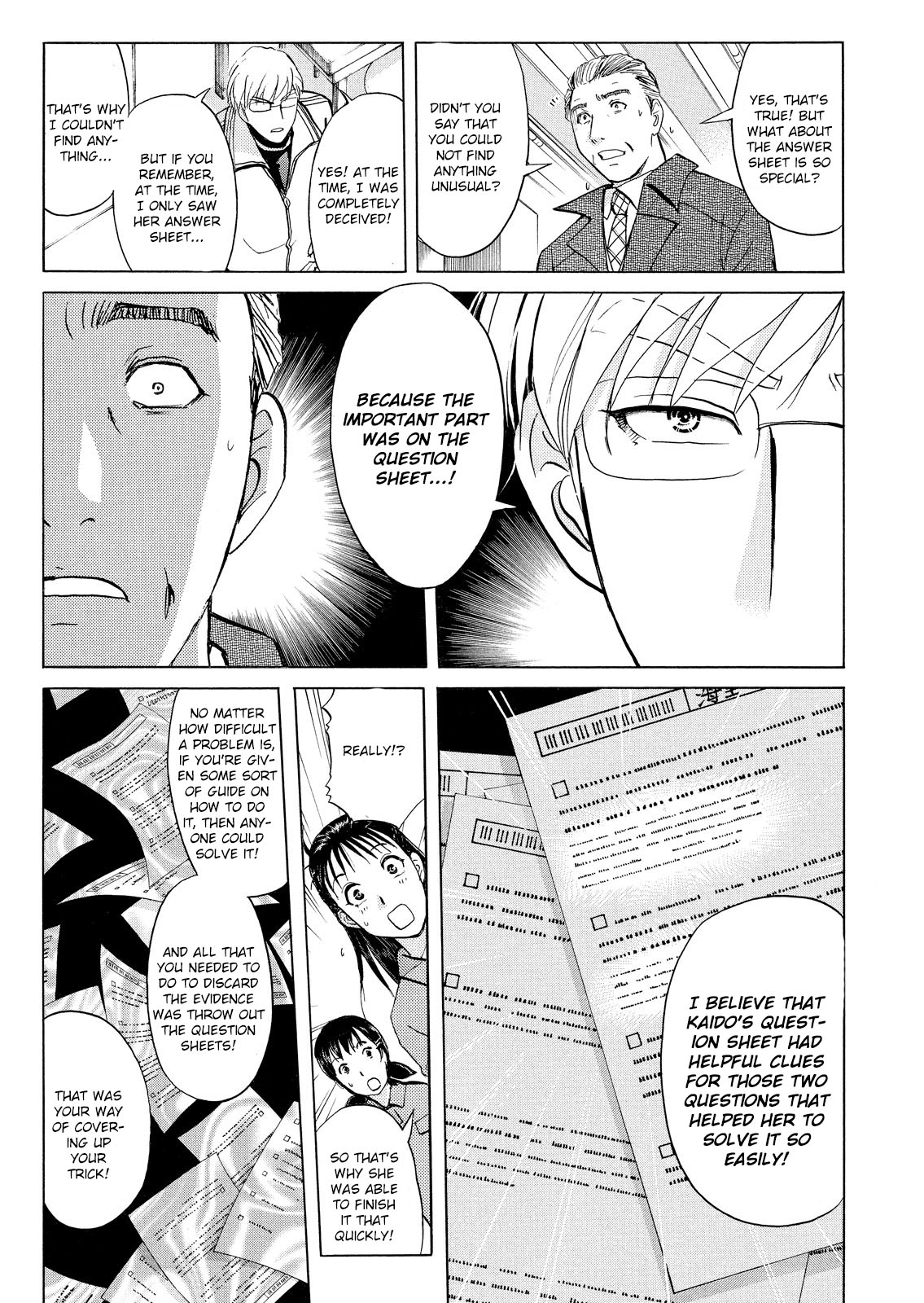 Kindaichi Shounen no Jikenbo: Vanpaia Densetsu Satsujin Jiken Chapter 34 page 16 - Chapter 34: Jail Gate Cram School Murder Case 11