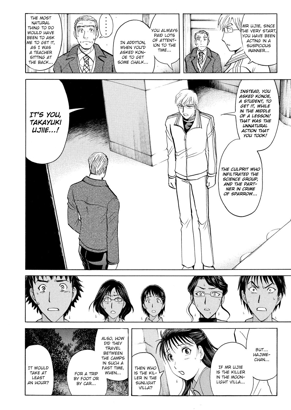 Kindaichi Shounen no Jikenbo: Vanpaia Densetsu Satsujin Jiken Chapter 34 page 17 - Chapter 34: Jail Gate Cram School Murder Case 11