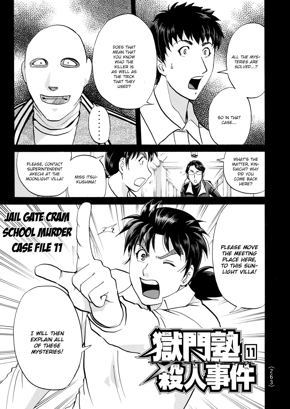 Kindaichi Shounen no Jikenbo: Vanpaia Densetsu Satsujin Jiken Chapter 34 page 2 - Chapter 34: Jail Gate Cram School Murder Case 11