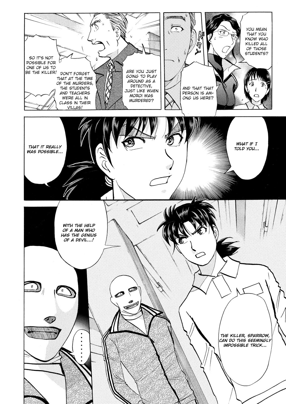 Kindaichi Shounen no Jikenbo: Vanpaia Densetsu Satsujin Jiken Chapter 34 page 5 - Chapter 34: Jail Gate Cram School Murder Case 11