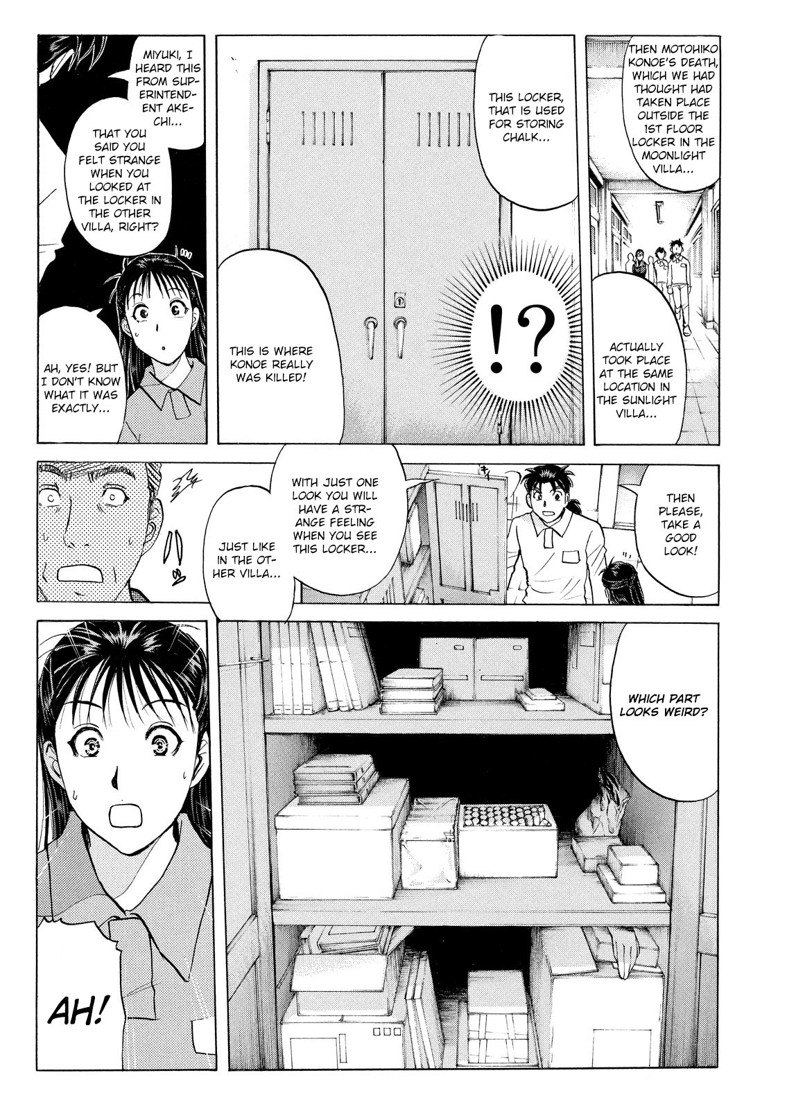 Kindaichi Shounen no Jikenbo: Vanpaia Densetsu Satsujin Jiken Chapter 35 page 15 - Chapter 35: Jail Gate Cram School Murder Case 12