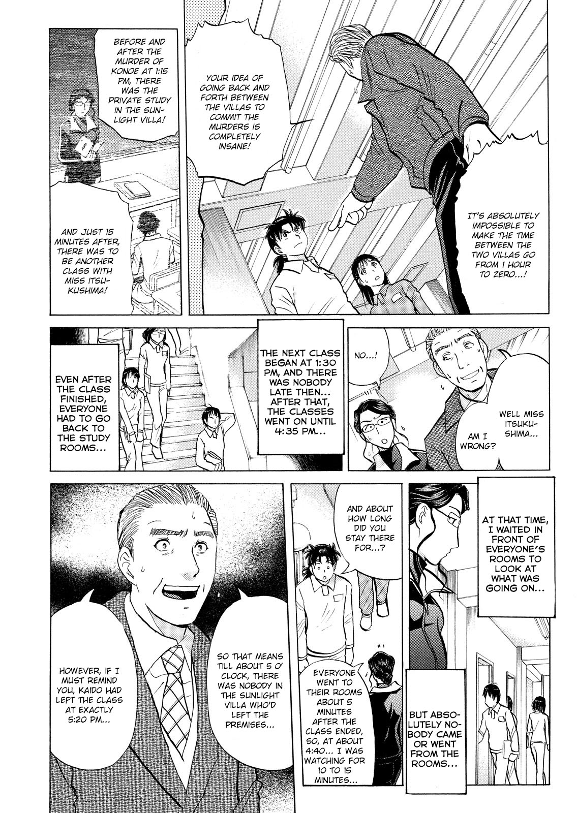 Kindaichi Shounen no Jikenbo: Vanpaia Densetsu Satsujin Jiken Chapter 35 page 3 - Chapter 35: Jail Gate Cram School Murder Case 12