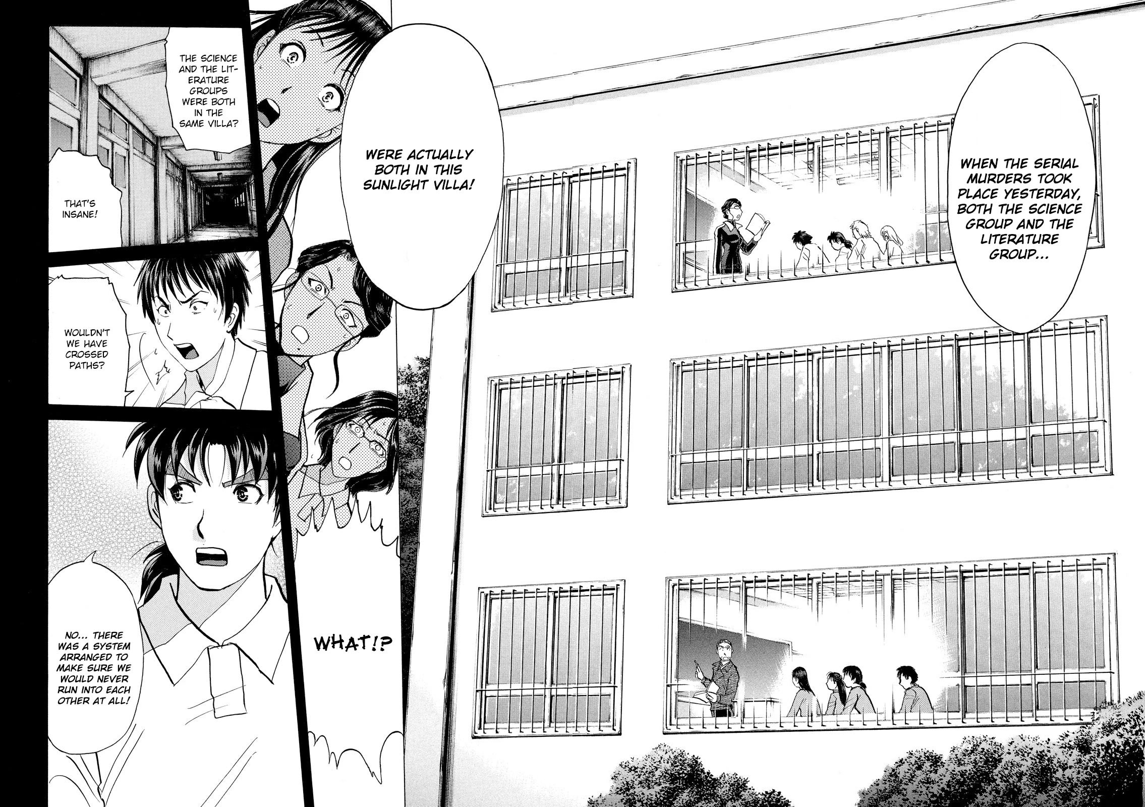 Kindaichi Shounen no Jikenbo: Vanpaia Densetsu Satsujin Jiken Chapter 35 page 7 - Chapter 35: Jail Gate Cram School Murder Case 12