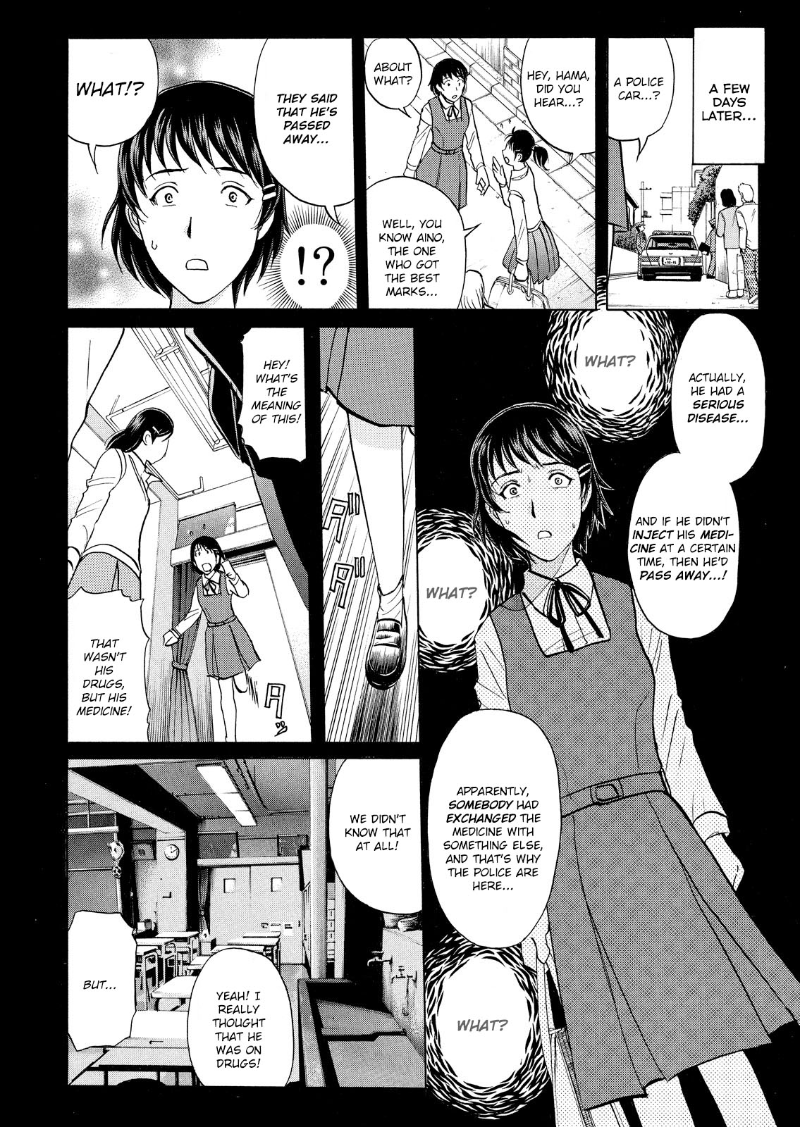 Kindaichi Shounen no Jikenbo: Vanpaia Densetsu Satsujin Jiken Chapter 37 page 11 - Chapter 37: Jail Gate Cram School Murder Case 14