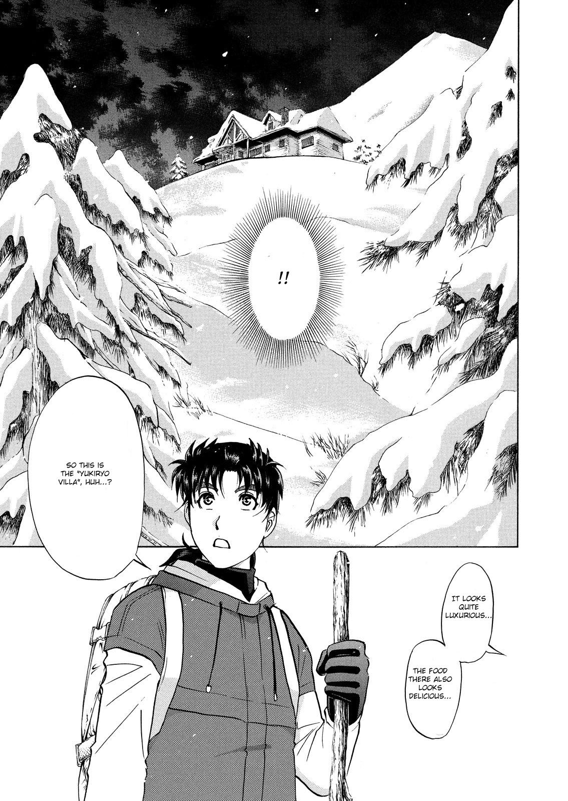 Kindaichi Shounen no Jikenbo: Vanpaia Densetsu Satsujin Jiken Chapter 39 page 24 - Chapter 39: Snow Spirit Legend Murder Case 1