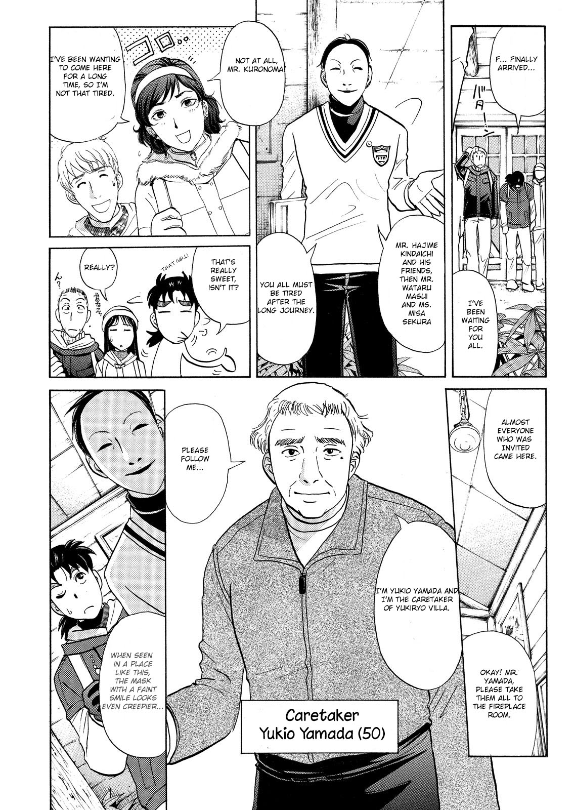 Kindaichi Shounen no Jikenbo: Vanpaia Densetsu Satsujin Jiken Chapter 39 page 26 - Chapter 39: Snow Spirit Legend Murder Case 1