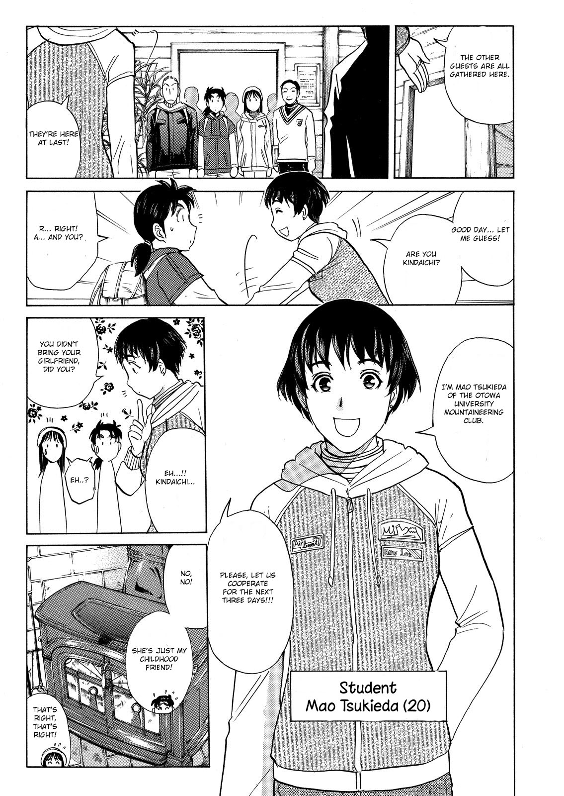 Kindaichi Shounen no Jikenbo: Vanpaia Densetsu Satsujin Jiken Chapter 39 page 27 - Chapter 39: Snow Spirit Legend Murder Case 1
