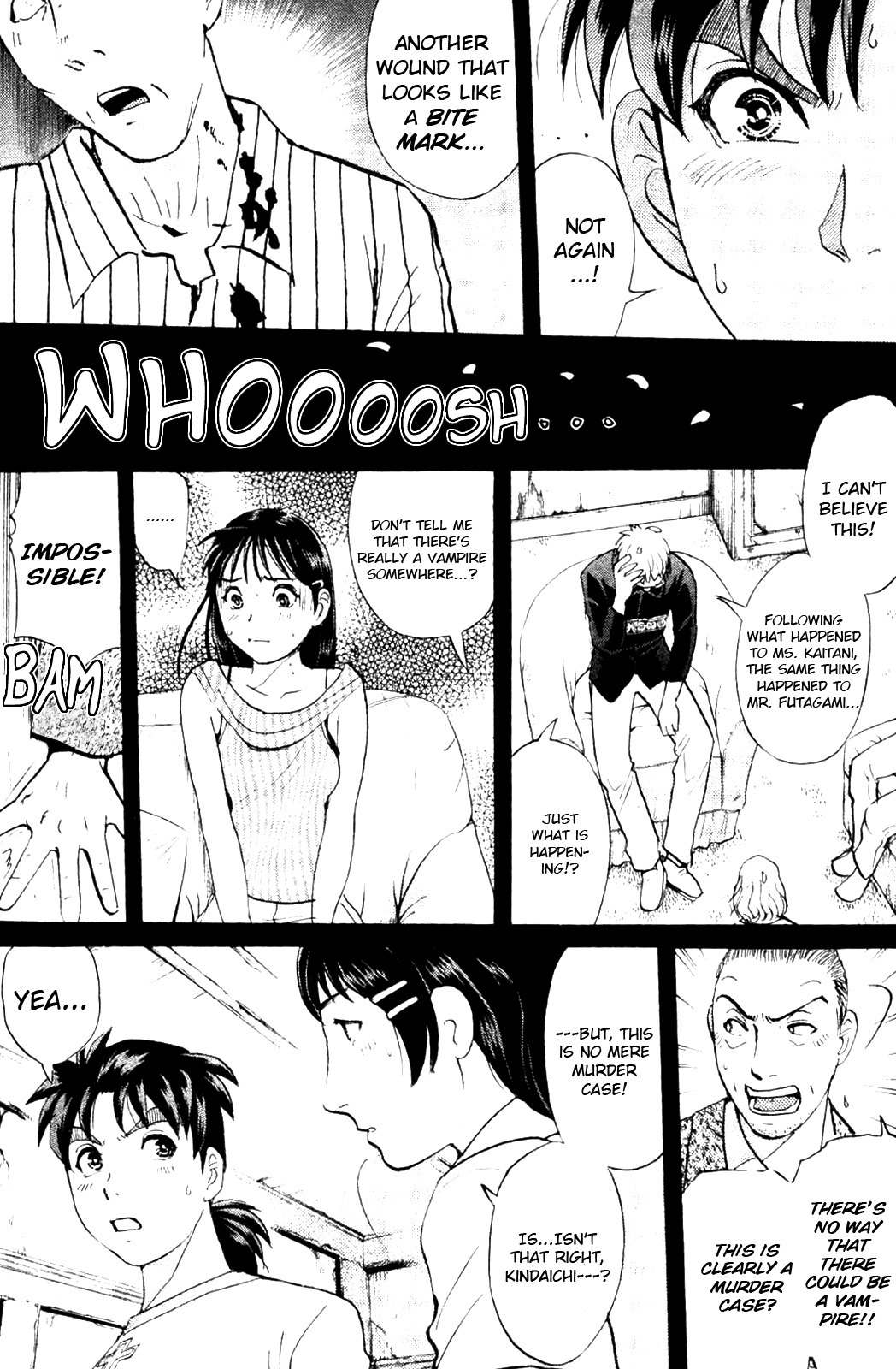 Kindaichi Shounen no Jikenbo: Vanpaia Densetsu Satsujin Jiken Chapter 4 page 15 - Chapter 4: Legendary Vampire Murders [4]