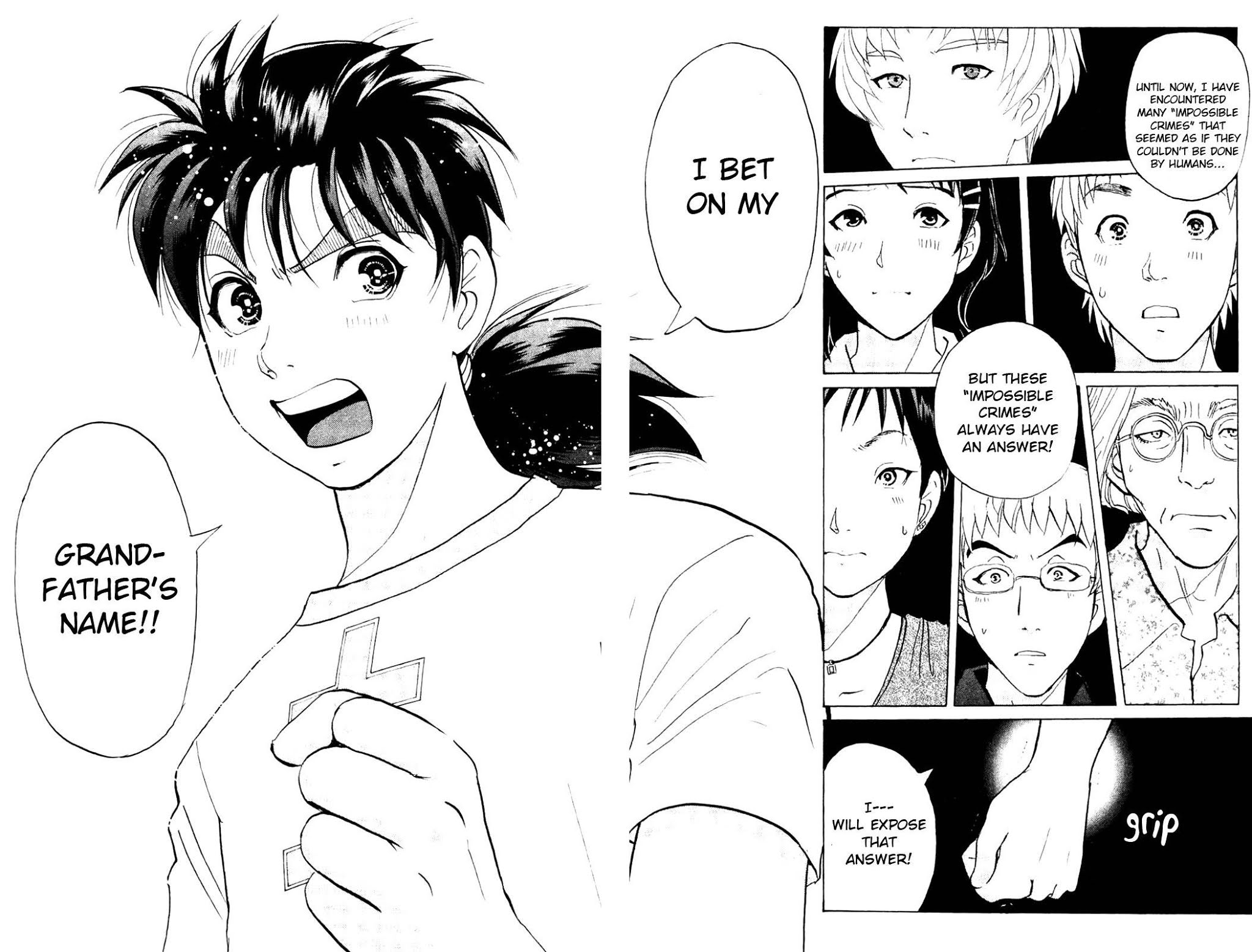 Kindaichi Shounen no Jikenbo: Vanpaia Densetsu Satsujin Jiken Chapter 4 page 22 - Chapter 4: Legendary Vampire Murders [4]